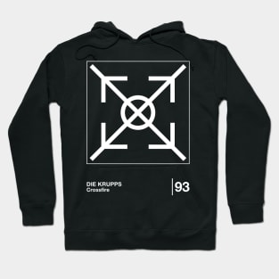 Die Krupps / Minimalist Graphic Fan Artwork Design Hoodie